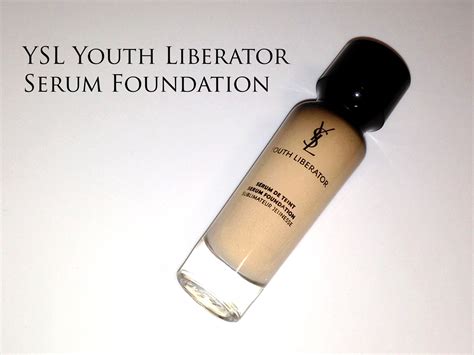 ysl youth liberator serum foundation vs diorskin air serum|YSL foundation.